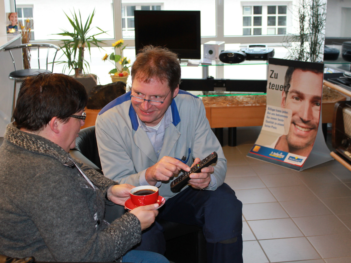 Wir nehmen uns Zeit für Sie.